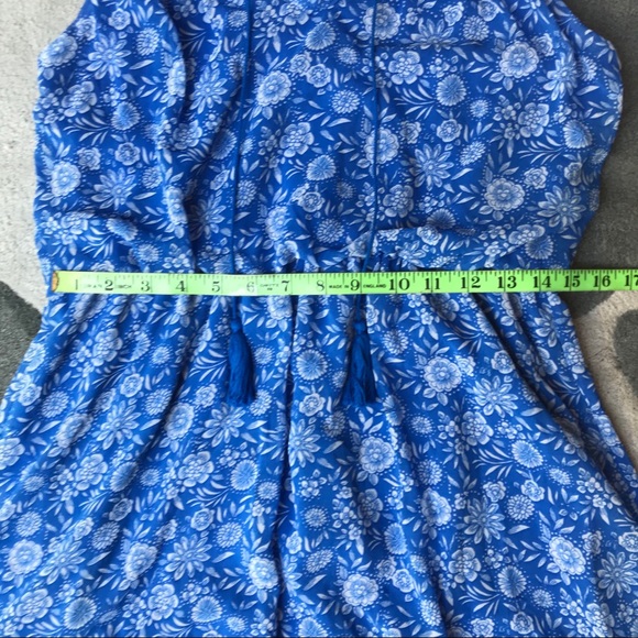 Lily Rose Blue Tassel Dress, NWT, Size L - Picture 10 of 16